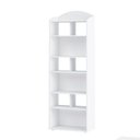Ver imagem 3 de Estante de Livros MDF 57,5CMX166,5cm com 10 Nichos Arco Artely Branco