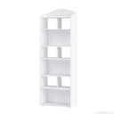 Ver imagem 2 de Estante de Livros MDF 57,5cmx166,5cm Sala de Estar com 10 Nichos Arco