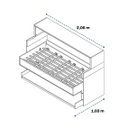 Ver imagem 6 de Mesa Escrivaninha e Cama de Solteiro Retrátil Branco 2 em 1 Hyde - Save Space