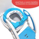 Ver imagem 5 de Assento Sanitário Redutor Infantil com Escada e Alça Dobrável Portátil Azul Importway Bw-184 Az