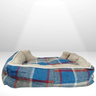 Cama P/ Cachorro Gato Caminha Pet 90x98cm 100% Lavável Linda Tam. G Azul - 3