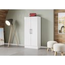 Ver imagem 5 de Sapateira 2 Portas 4 Prateleiras 130 cm Iris Multimóveis CR4125 Branca