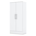 Ver imagem 2 de Sapateira 2 Portas 4 Prateleiras 130 cm Iris Multimóveis CR4125 Branca