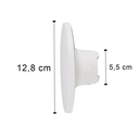 Ver imagem 7 de Arandela Led Mirach 6w 3000k Branco Quente Ip65 Bivolt Branco