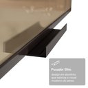 Ver imagem 6 de Armário Aéreo de Cozinha 1 Porta 40 cm Rustic/Preto Vidro Reflecta Bronze Vinil Madesa