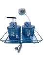 Ver imagem 1 de Kit Lavabo Saboneteira e Aromatizador de Ambiente Cilindrico