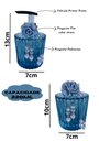Ver imagem 2 de Kit Lavabo Saboneteira e Aromatizador de Ambiente Cilindrico