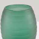 Ver mais imagens de Vaso Decorativo Enfeite 22x17x17cm Vidro Verde Sanvalero