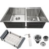 Cuba Dupla Quadrada Inox 304 Gourmet 9045 com Acessórios- EC256 - 1