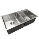 Ver imagem 2 de Cuba Dupla Quadrada Inox 304 Gourmet 9045 com Acessórios- EC256
