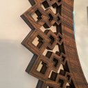 Ver imagem 5 de Espelho Decorativo Madeira Pegui Jasper - 45 cm - Marrom