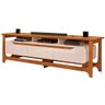 Rack Bancada P/tv até 75 Polegadas Salvatore 100% Mdf C/ Nichos 200x59cm Bali/cedro - Dj Móveis - 6