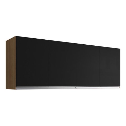 Armário Aéreo Gabinete Multiuso Andreia 160cm Ajl Móveis