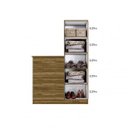 Ver imagem 6 de Cômoda com Espelho 4 Gavetas 1 Porta Cancun Espresso Móveis