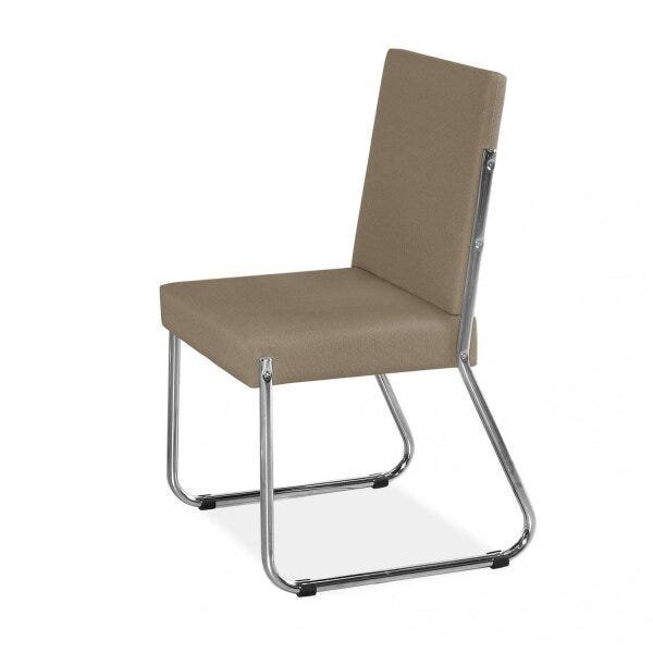 Conjunto Sala de Jantar Mesa Isis 6 Cadeiras Deise Aço Nobre Móveis - 4