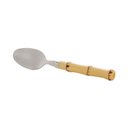 Ver imagem 2 de Conjunto 6 Colheres para Chá de Aço Inox com Cabo de Plástico Bambu 17cm 7388 - Lyor
