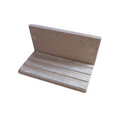 Kit com 25 Plaqueta Refratária 229x114x15mm + Argamassa Refrataria Quartzolit - Churrasqueira Forno  - 1