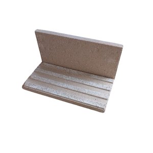 Kit com 25 Plaqueta Refratária 229x114x15mm + Argamassa Refrataria Quartzolit - Churrasqueira Forno 