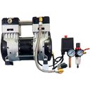 Ver imagem 5 de Compressor de Ar Portátil 10,6 Pés 2 Hp 50 Litros Silencioso Isento de Óleo 1500-50l Compbrasil-