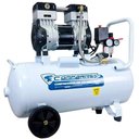 Ver imagem 2 de Compressor de Ar Portátil 10,6 Pés 2 Hp 50 Litros Silencioso Isento de Óleo 1500-50l Compbrasil-