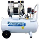 Ver imagem 1 de Compressor de Ar Portátil 10,6 Pés 2 Hp 50 Litros Silencioso Isento de Óleo 1500-50l Compbrasil-