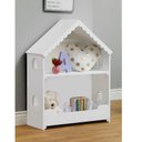 Ver imagem 1 de Casinha Organizadora Infantil Gabi 100% Mdf (brinquedoteca)