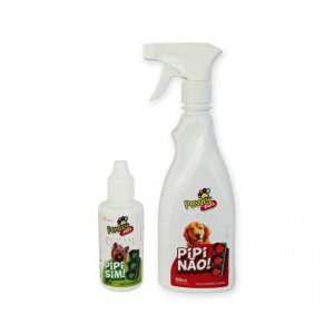 KIT Educador Sanitário Pipi Sim e Pipi Não 500 Ml - Power Pets