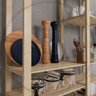 Estante Para Comércio Moderno MUEBLES DESIGN Arara de roupas pinus multiuso - 7