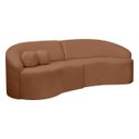 Ver imagem 4 de Sofá Orgânico Palermo 4 Lugares 210cm Bouclê - Sofa Store:bouclê Terracota