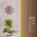Ver imagem 2 de Mandala Tile - Quadros ou Placas Modulares com 9 Peças