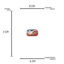 Porta Lente de Contato - Mulher Maravilha | Vermelha Body - 6