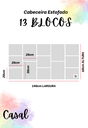 Ver imagem 4 de Cabeceira Estofada Casal 13 Blocos Não É Segredo Linho Cru 140x60