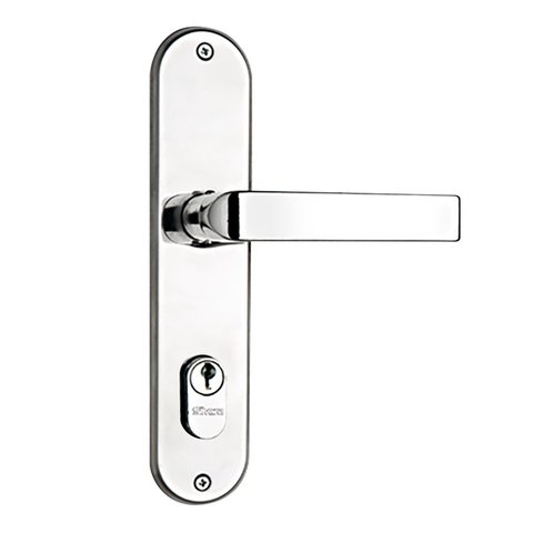 Fechadura Linha 1200 - Externa - Italy - Espelho Soft Cromado