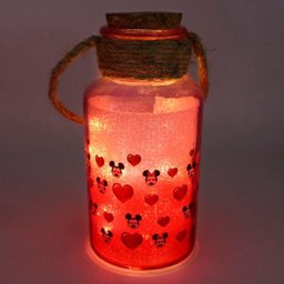 Luminária de Pote - Mickey e Minnie Emoji - 5 Luminária de Pote - Mickey e Minnie Emoji - 5