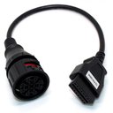 Ver imagem 3 de CABO ADAPTADOR CUMMINS 9 PINOS PARA OBD2