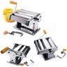 Maquina De Fazer Massas E Macarrao Cozinha Manual Cilindro Para Espaguete Pastel E Lasanha - 4