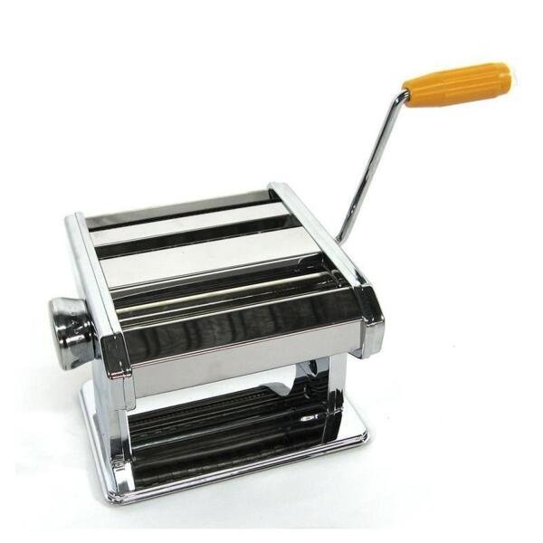 Maquina De Fazer Massas E Macarrao Cozinha Manual Cilindro Para Espaguete Pastel E Lasanha - 2