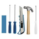 Ver imagem 1 de Jogo de Ferramentas de Uso Geral com 06 Peças Diamante Azul