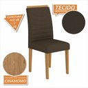Ver imagem 2 de Kit 4 Cadeiras Lima Cinamomo/ Marrom - Móveis Arapongas Cinamomo/marrom 04