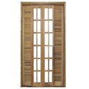 Ver imagem 1 de Porta Balcão de Correr de Madeira Itaúba Veneziana Reto Bat.14 Cm- 2.15 (a) X 1.70 (l)