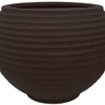 Vaso para Plantas Redondo em Polietileno 54 Esfera Lattice 46cmx37cm Japi - 1