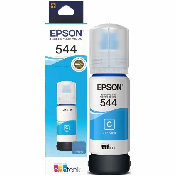 Garrafa Tinta Ciano Epson L L L T Madeiramadeira