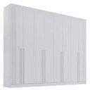 Ver imagem 2 de Guarda Roupa Daymond 8 Portas Ripado 100%mdf D Doro Móveis