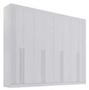 Ver imagem 2 de Guarda Roupa Daymond 8 Portas Ripado 100%mdf D Doro Móveis