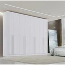Ver imagem 1 de Guarda Roupa Daymond 8 Portas Ripado 100%mdf D Doro Móveis