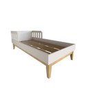 Ver imagem 2 de Cama Infantil com Pés em Pinus Milou Branco