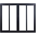 Ver imagem 1 de Vitro de Aluminio 4 Folhas sem Grade Linha Premium:1,20 X 2,00/preto