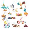 Aquabeads Kit Completo para Criar Chaveiros 1400 Beads Epoch - 6