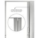 Ver mais imagens de Porta Sanfonada de PVC Translucido 210cm x 60cm Plastporta Bcf Branco