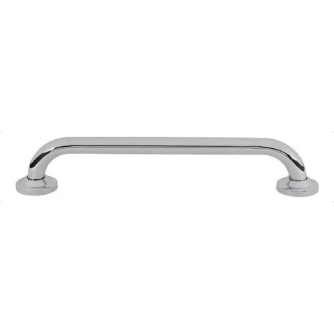 Barra Alça Apoio 30cm Aço Inox Criança Cadeirante Pcd Gestante Acessibilidade Banheiro Box Escada Co